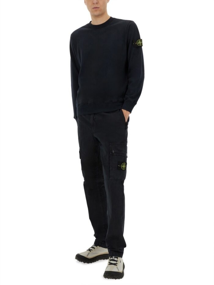 Stone Island COTTON CANVAS CARGO PANTS