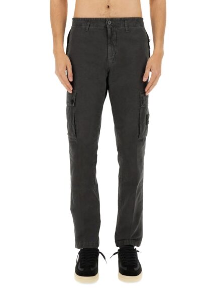 Stone Island COTTON CANVAS CARGO PANTS