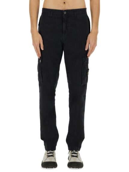 Stone Island COTTON CANVAS CARGO PANTS