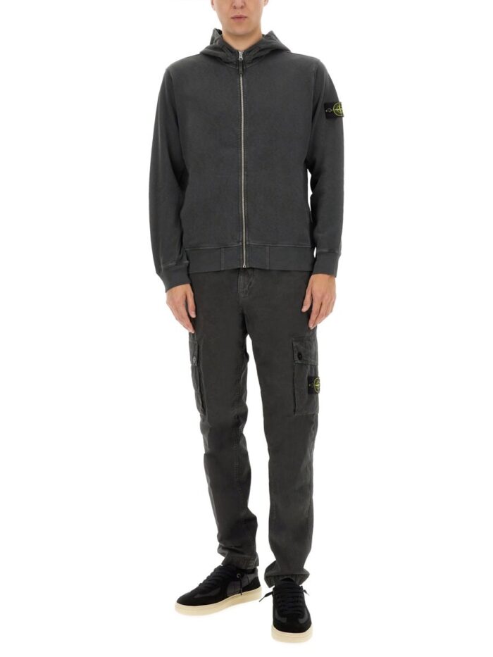 Stone Island COTTON CANVAS CARGO PANTS