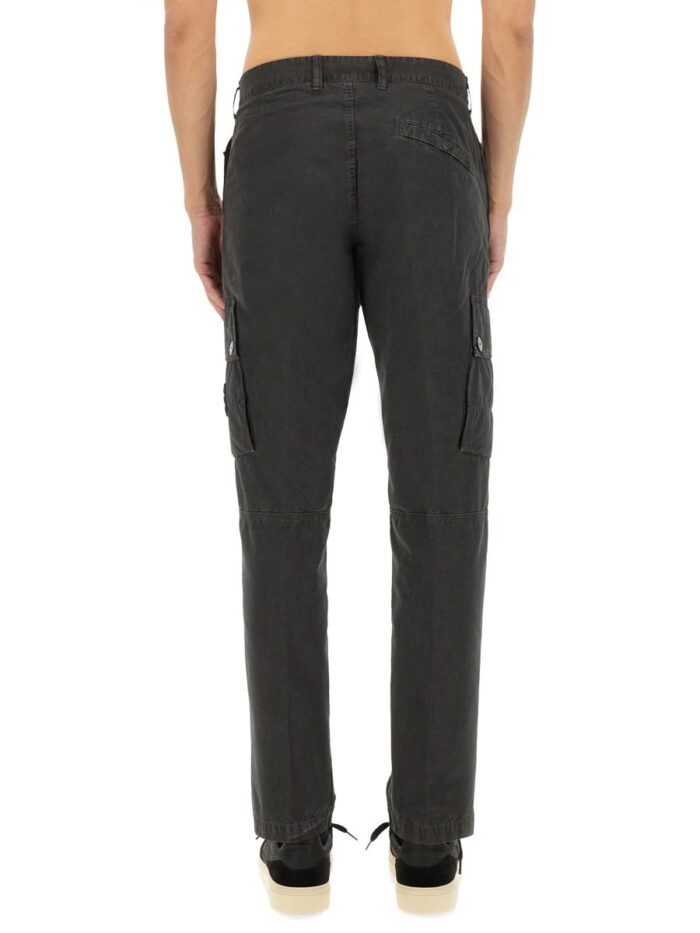 Stone Island COTTON CANVAS CARGO PANTS