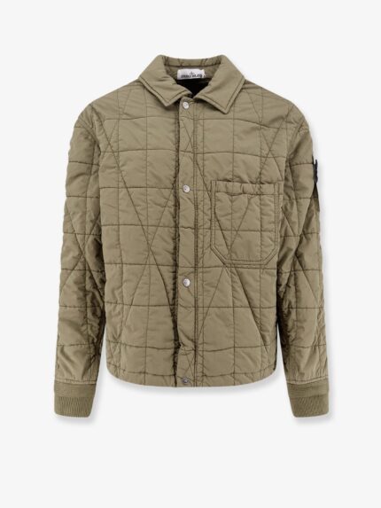 Stone Island Cotton Nylon Tela Quilted-TC Jacket