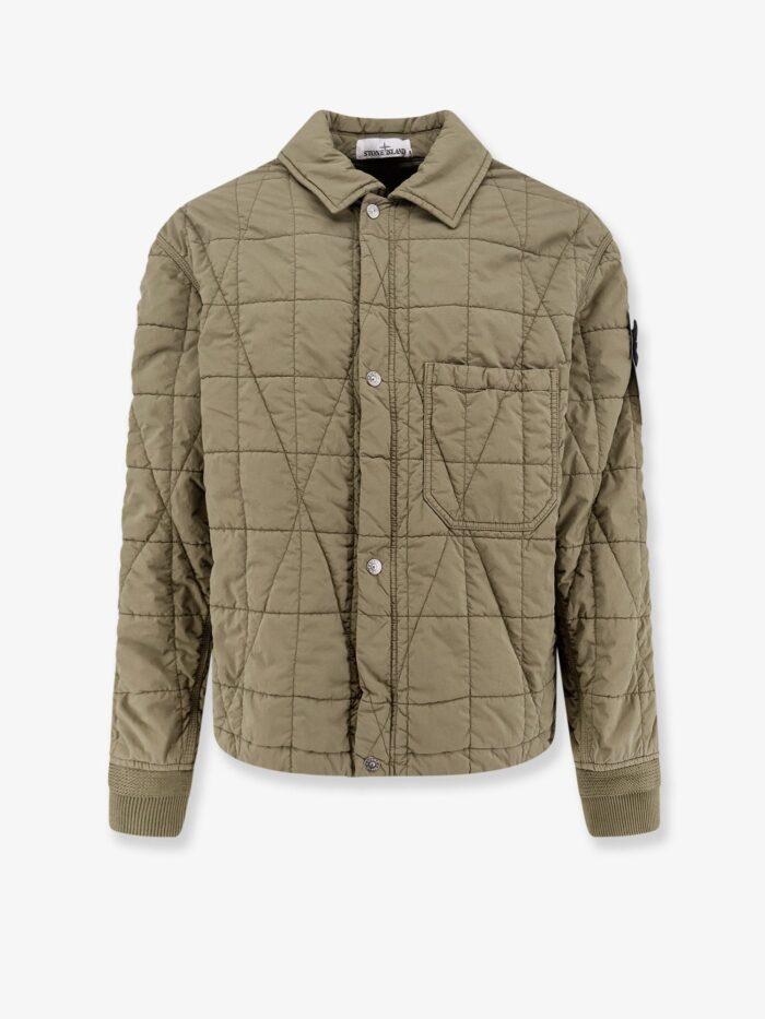 stone island cotton nylon tela quilted tc jacket Stone Island Cotton Nylon Tela Quilted-TC Jacket