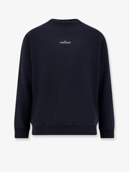 Stone Island Cotton Sweatshirt With Logo
