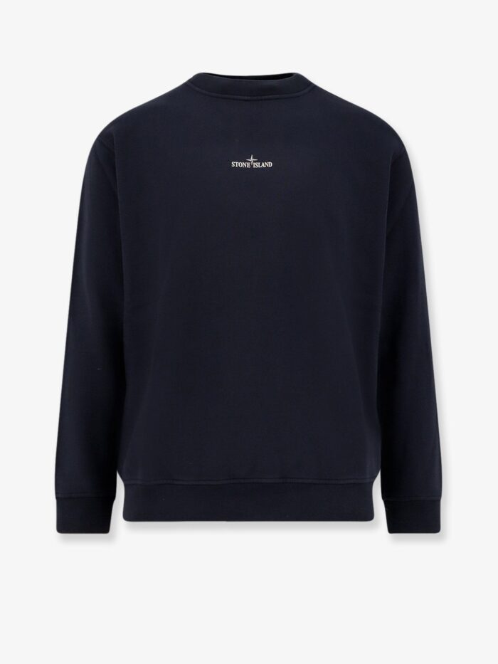 Stone Island Cotton Sweatshirt With Logo