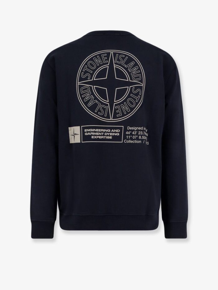Stone Island Cotton Sweatshirt With Logo