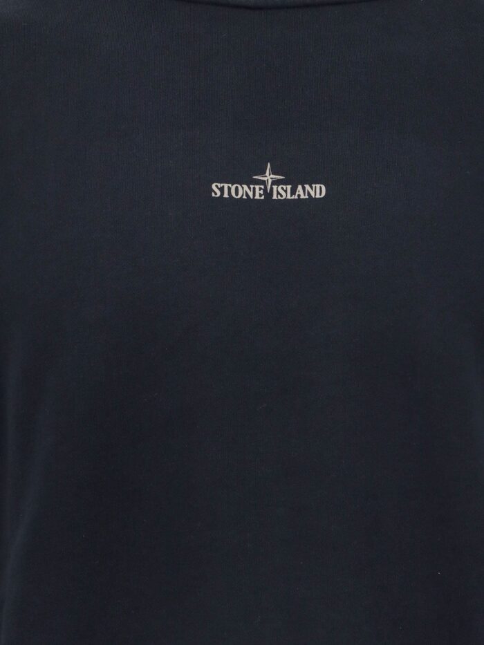 Stone Island Cotton Sweatshirt With Logo