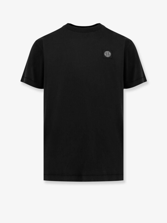 Stone Island Cotton T-shirt With Logo Patch