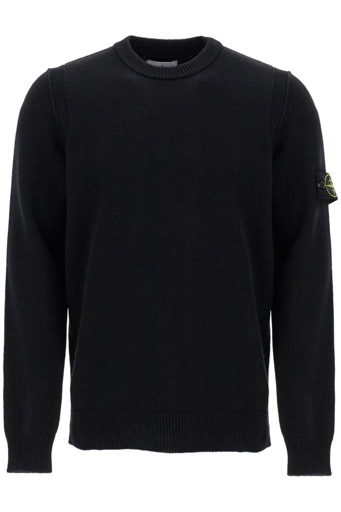 STONE ISLAND Crewneck Wool Blend Pullover