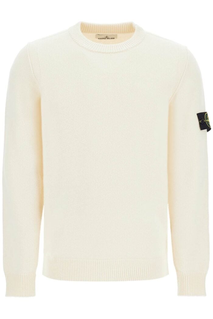 STONE ISLAND Crewneck Wool Blend Pullover