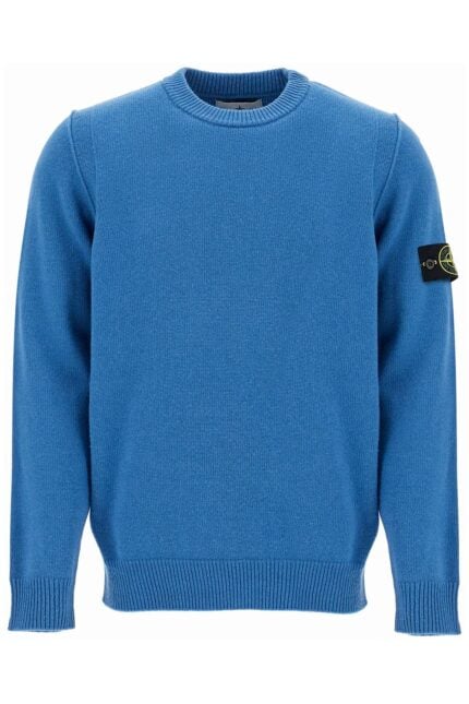 STONE ISLAND Crewneck Wool Blend Pullover