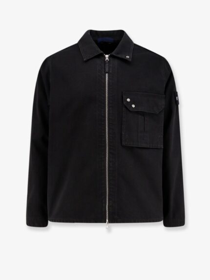 STONE ISLAND DENIM RESEARCH Black Canvas Shirt/jacket