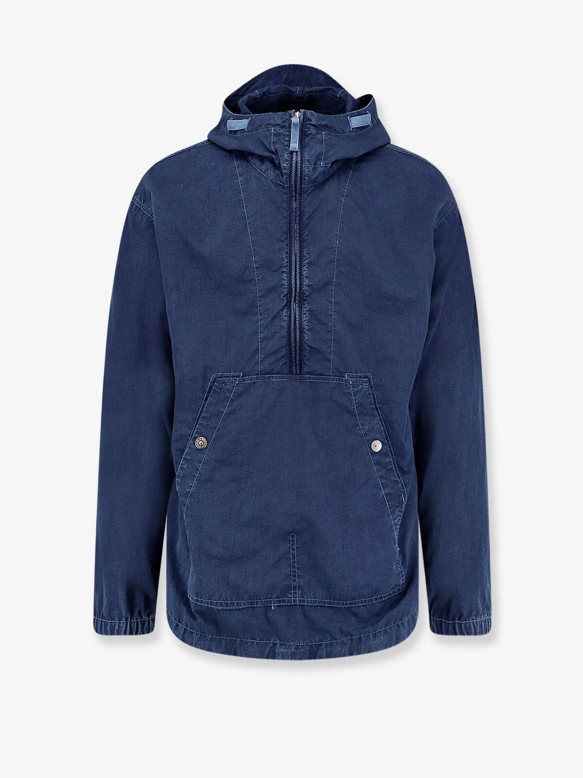 STONE ISLAND DENIM RESEARCH Hollow Fibre Nylon Indigo-TC + Marmo Corrosion