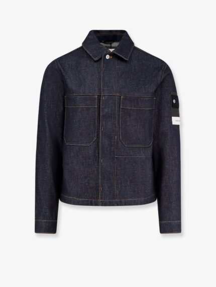 STONE ISLAND DENIM RESEARCH Indigo Denim-Raw Organic Cotton Jacket