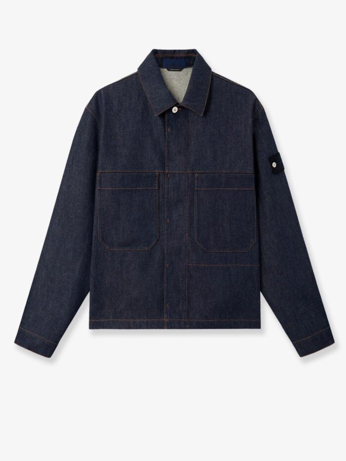 STONE ISLAND DENIM RESEARCH Indigo Denim-Rinsed Jacket