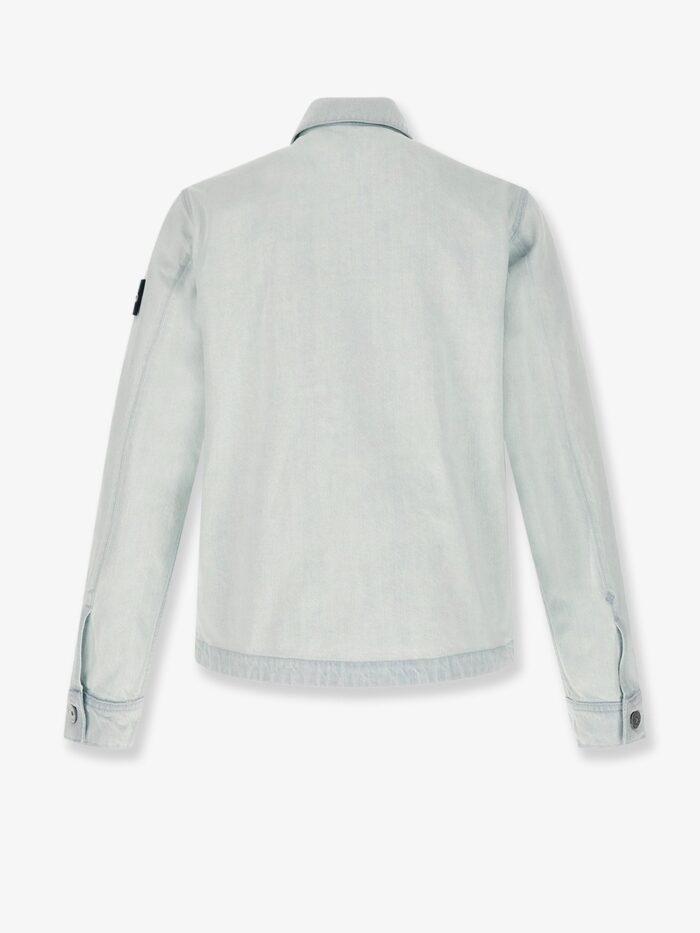 STONE ISLAND DENIM RESEARCH Indigo Denim Ultra-Bleached Jacket