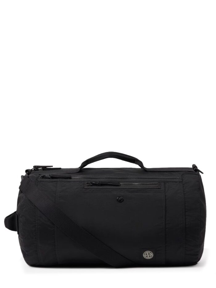 stone island duffel bag with logo Stone Island DUFFEL BAG WITH LOGO