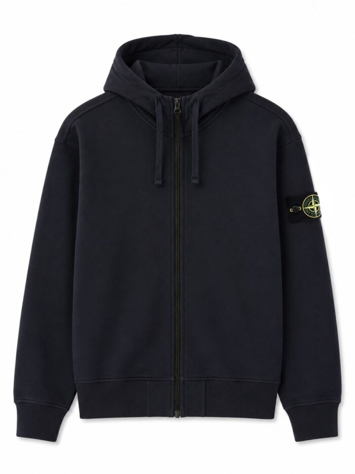 Stone Island FELPA CON PATCH LOGO
