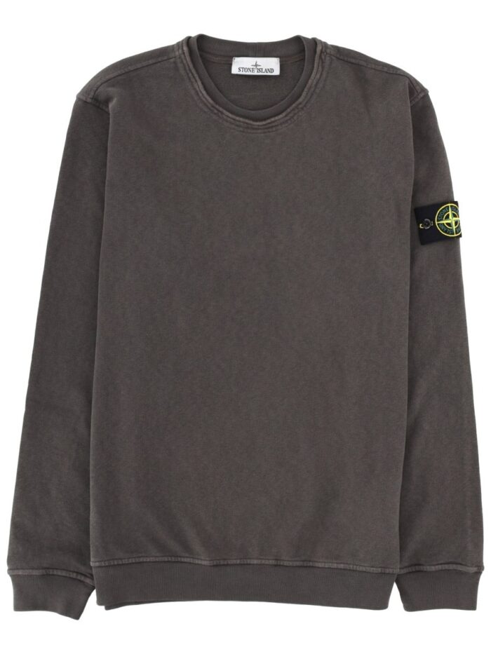 Stone Island FELPA CON PATCH LOGO