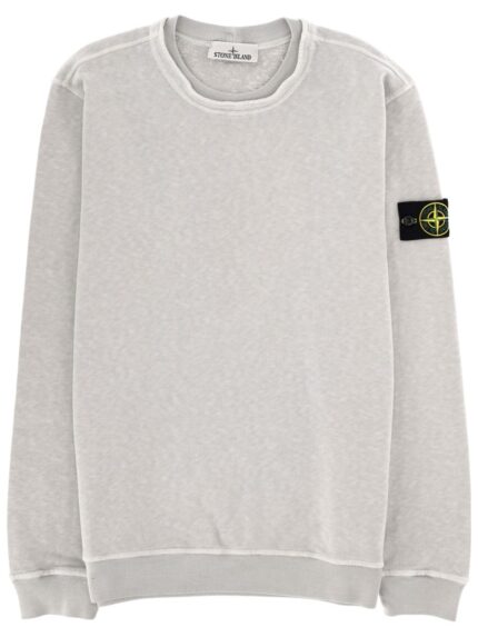 Stone Island FELPA CON PATCH LOGO