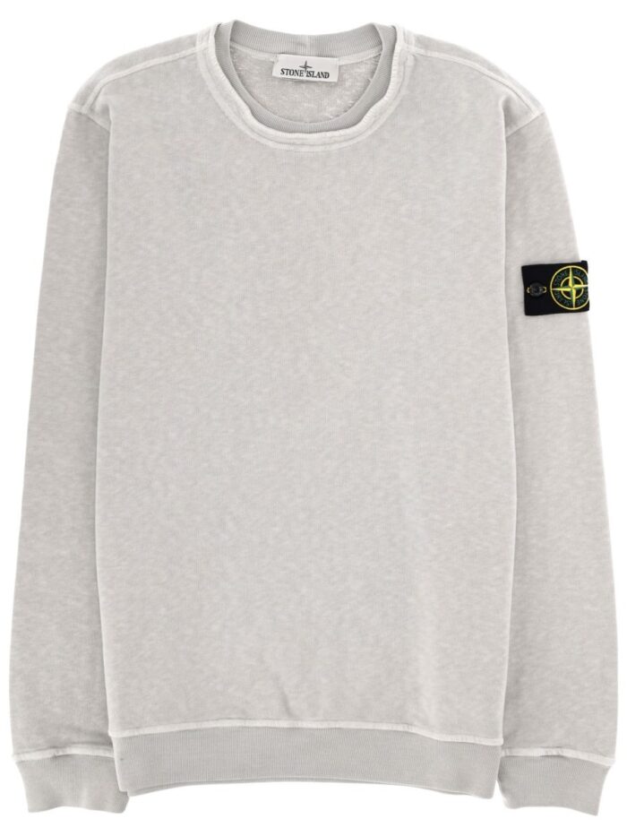 Stone Island FELPA CON PATCH LOGO