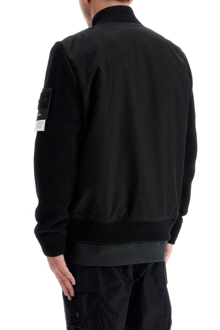 STONE ISLAND Ghost Bomber Jacket In High-performance