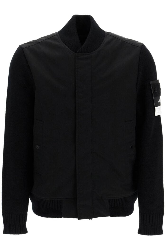 STONE ISLAND Ghost Bomber Jacket In High-performance