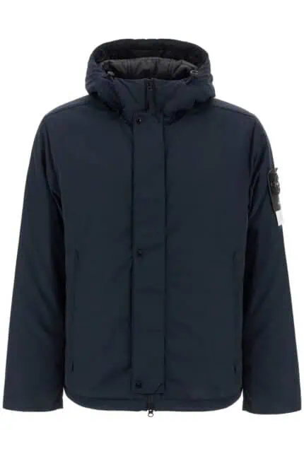 STONE ISLAND Hooded Micro Twill Jacket