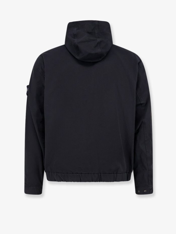 Stone Island Hooded Organic Cotton Jacket