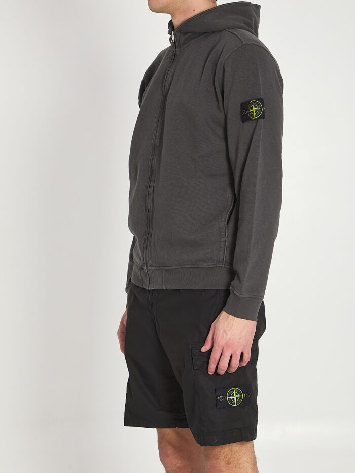Stone Island Hooded sweatshirt with zip