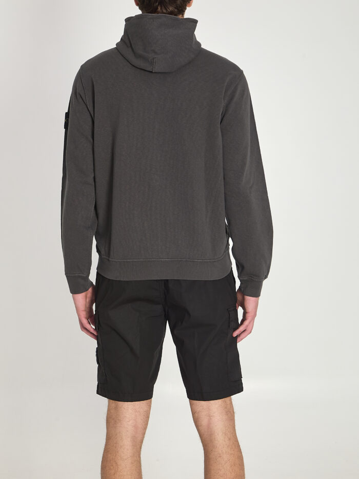 Stone Island Hooded sweatshirt with zip