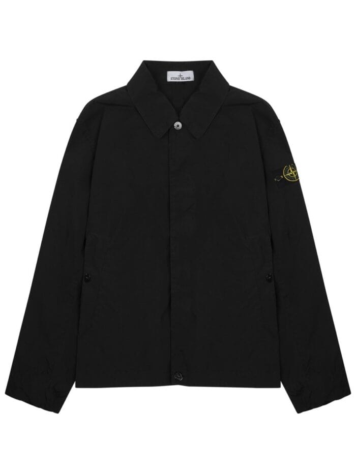 Stone Island JACKET WITH LOGO PATCH