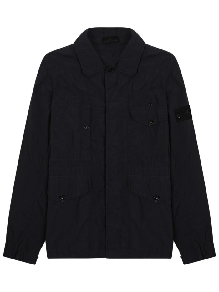 Stone Island JACKET WITH LOGO PATCH