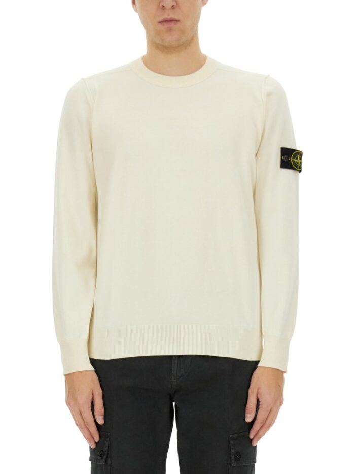 stone island jersey with logo Stone Island JERSEY WITH LOGO