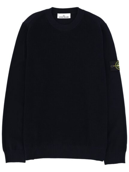 Stone Island JERSEY WITH LOGO PATCH