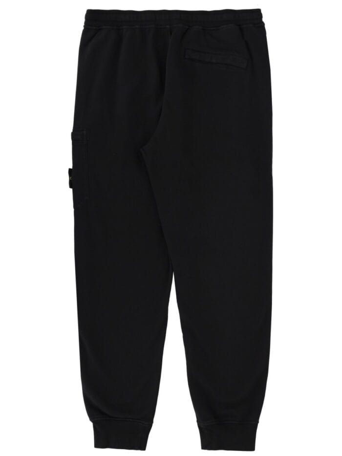 Stone Island JOGGER PANTS WITH LOGO PATCH