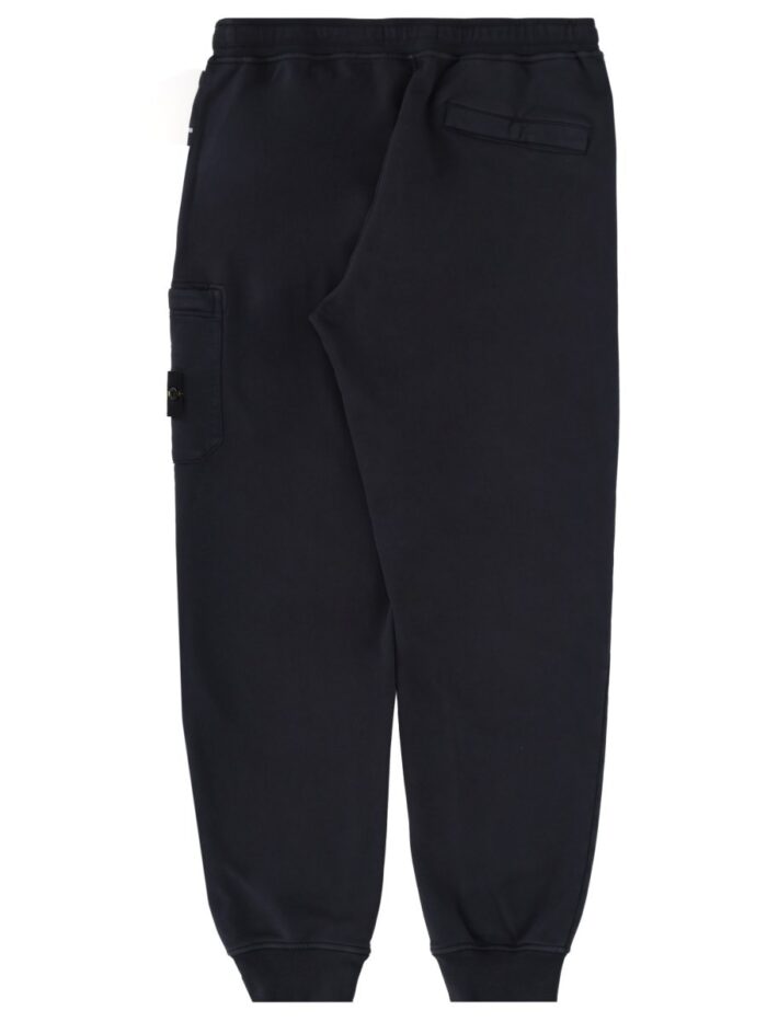 Stone Island JOGGER PANTS WITH LOGO PATCH