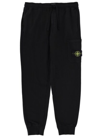 Stone Island JOGGER PANTS WITH LOGO PATCH