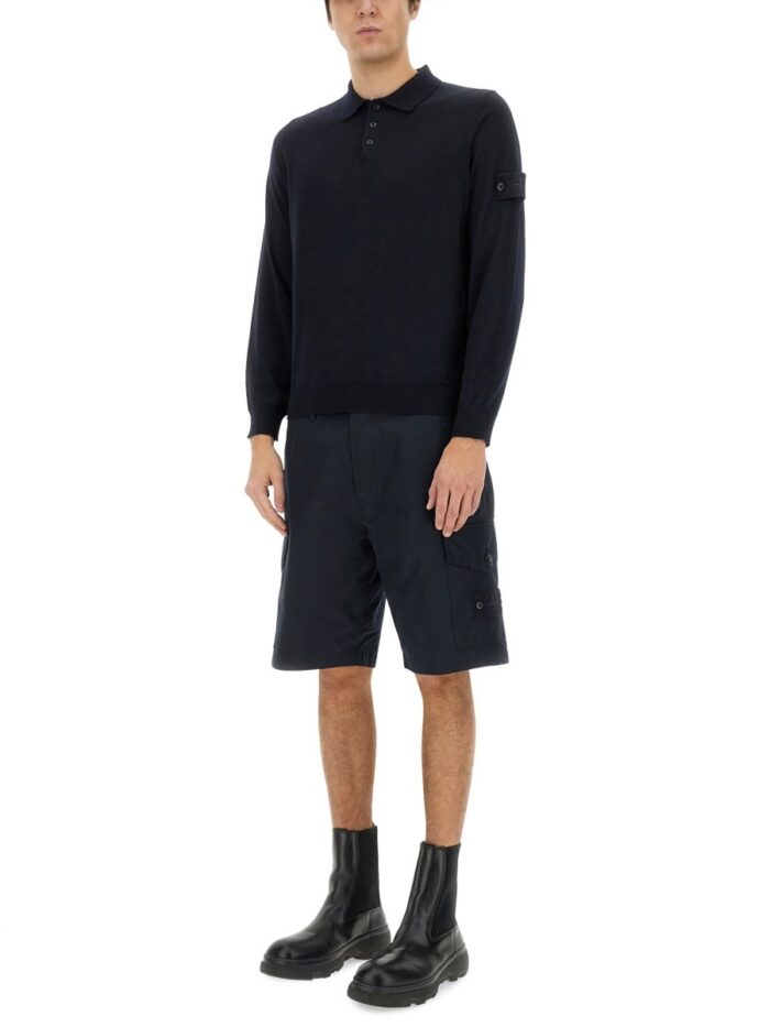 Stone Island KNITTED POLO.