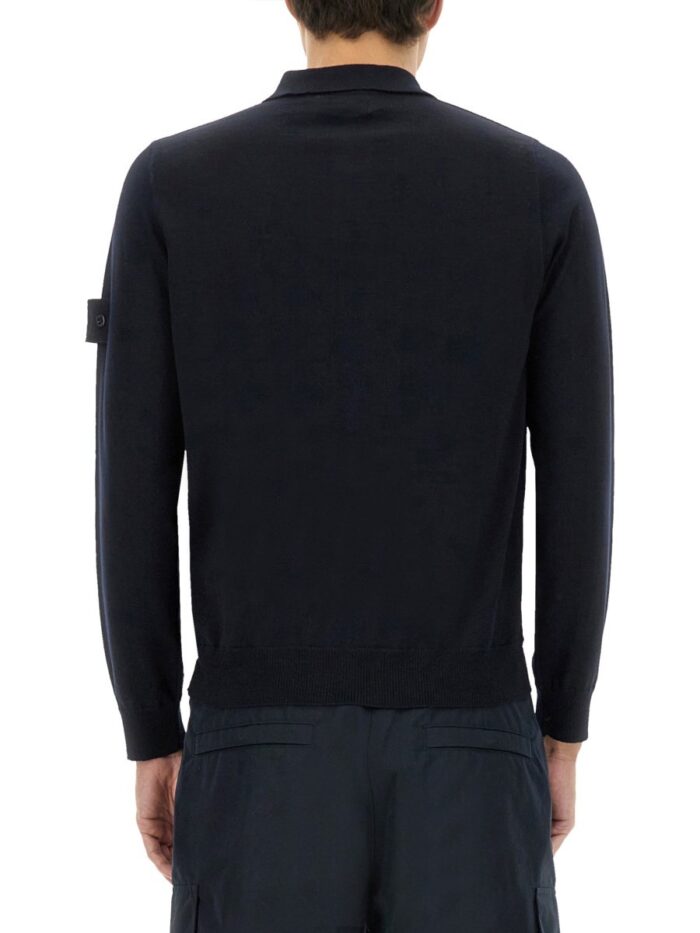 Stone Island KNITTED POLO.