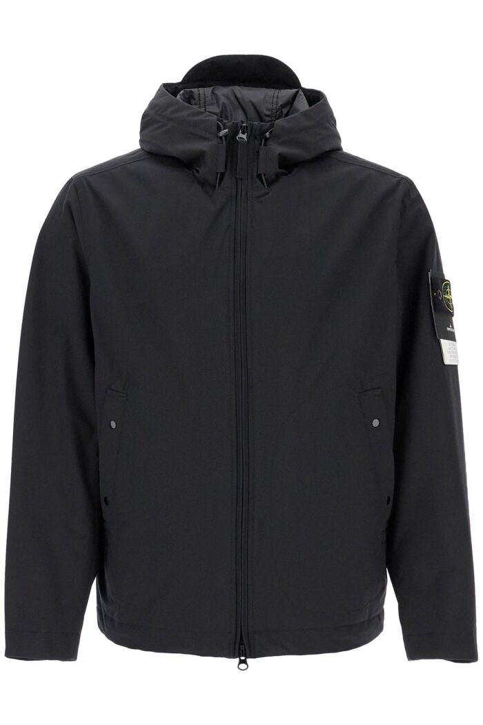 STONE ISLAND Light Soft Shell-r Hooded Jacket