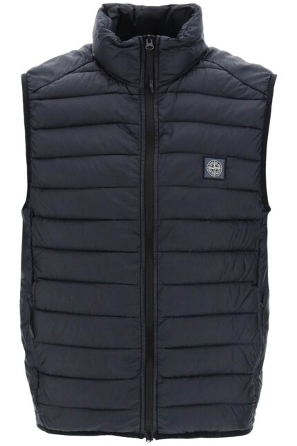 STONE ISLAND Lightweight Puffer Vest In R-nylon Down-tc