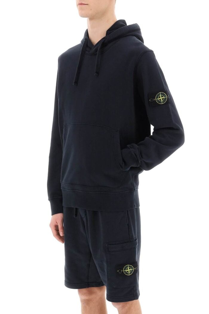 STONE ISLAND Logo Badge Hoodie