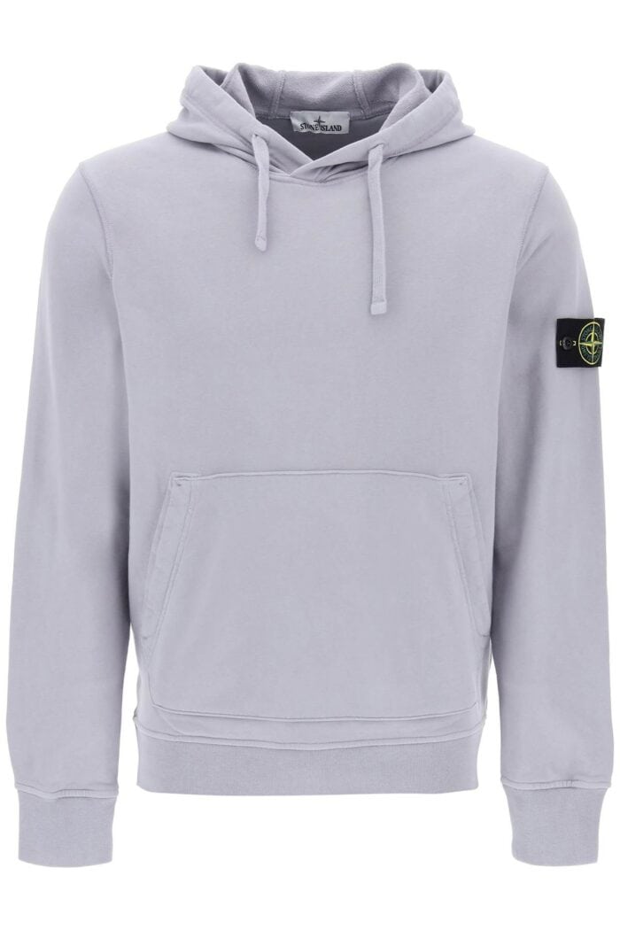 Stone Island Logo Badge Hoodie