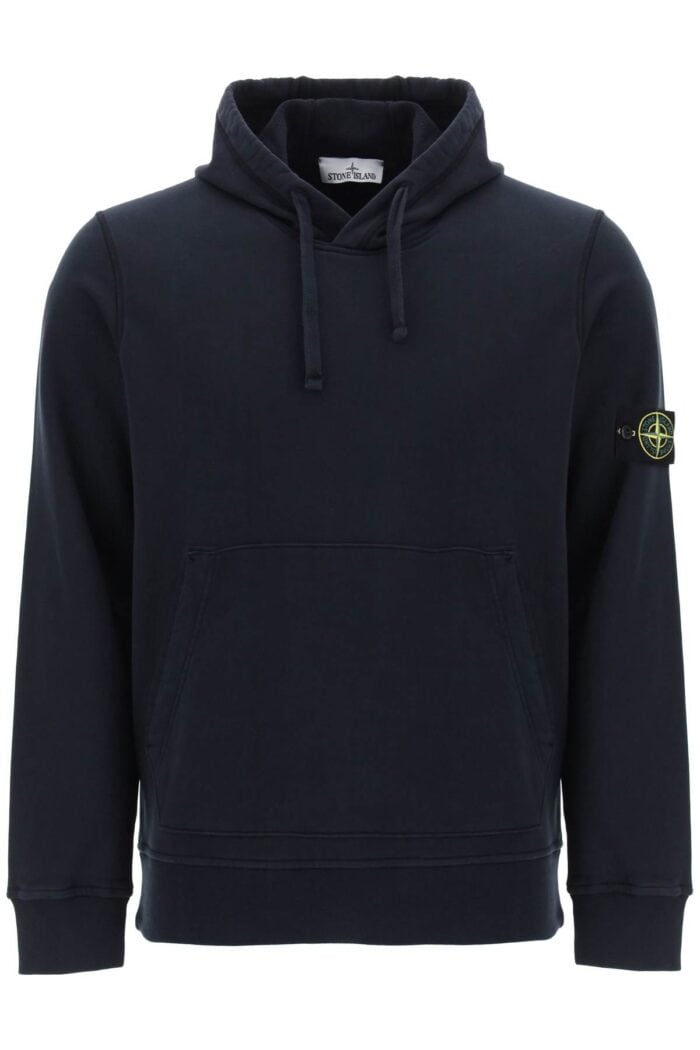 STONE ISLAND Logo Badge Hoodie