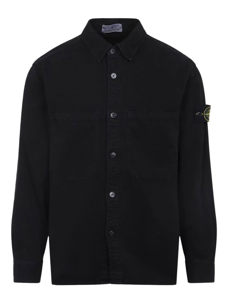 Stone Island LOGO PATCH OVERSHIRT