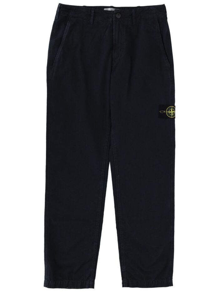 Stone Island LOGO PATCH PANTS
