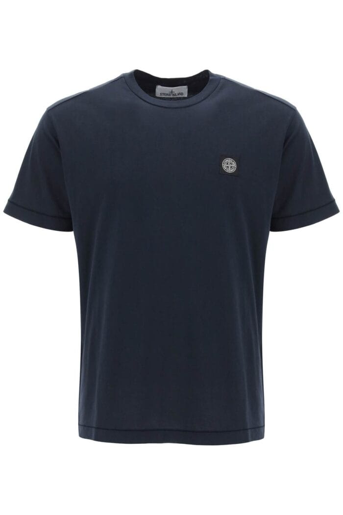 STONE ISLAND Logo Patch T-shirt