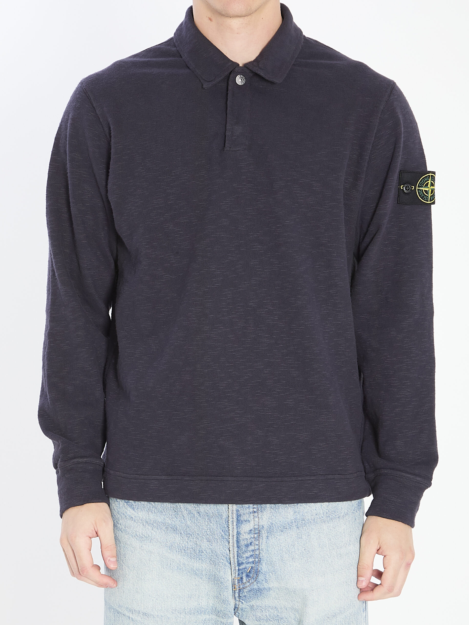 Stone Island Long-sleeve polo shirt