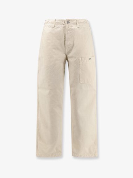 Stone Island Loose Cotton Trousers